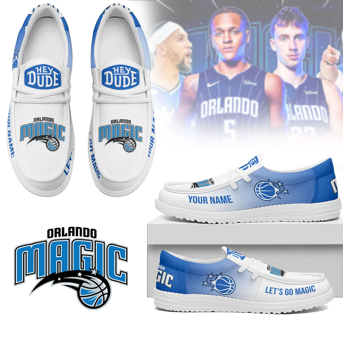 Orlando Magic | Premium Loafer Shoes