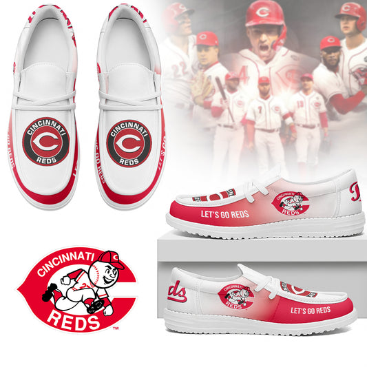 Cincinnati Reds | Premium Loafer Shoes