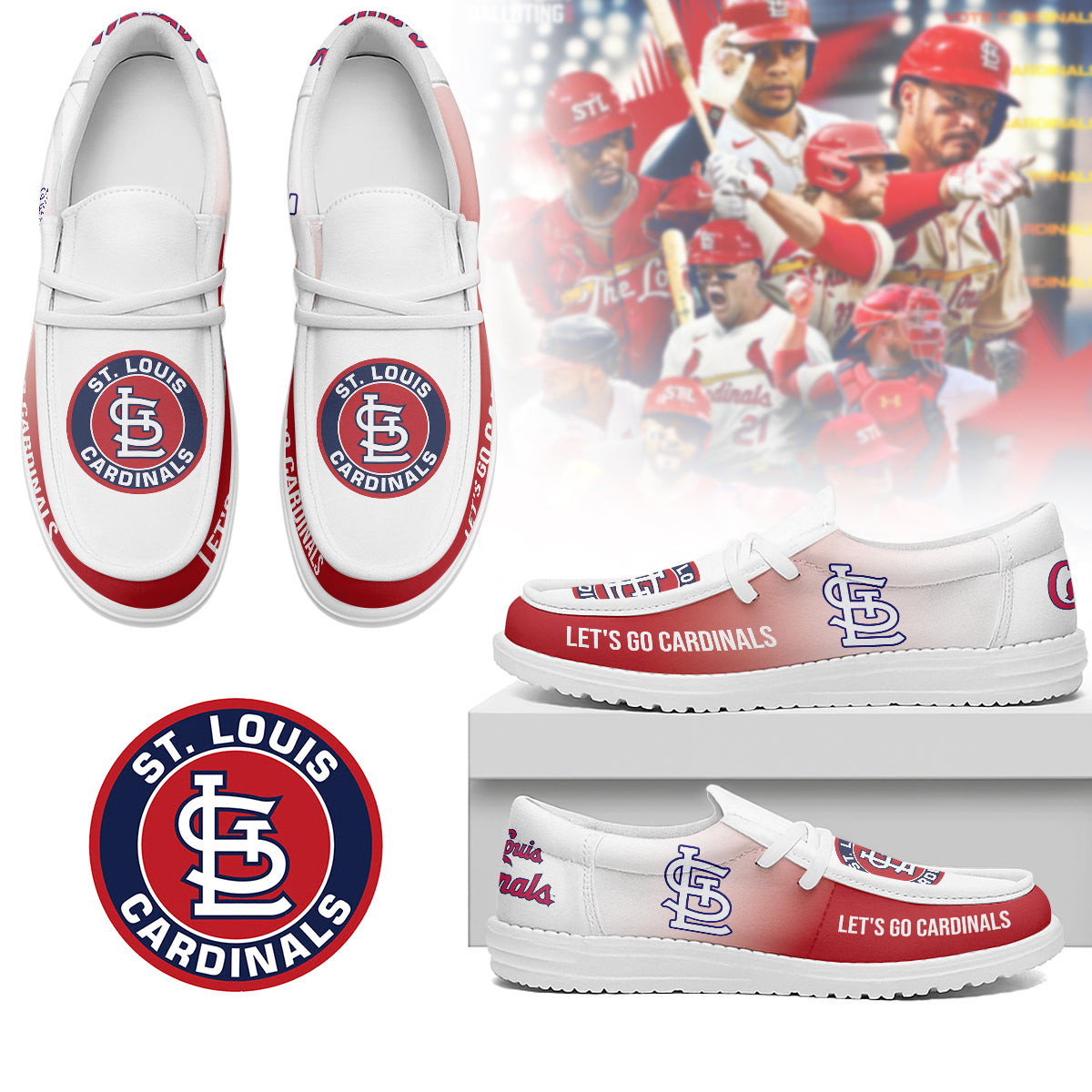 St. Louis Cardinals | Premium Loafer Shoes