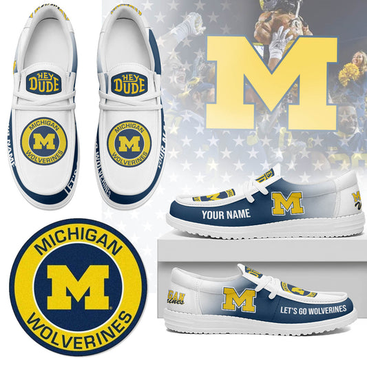 Michigan Wolverines | Premium Loafer Shoes