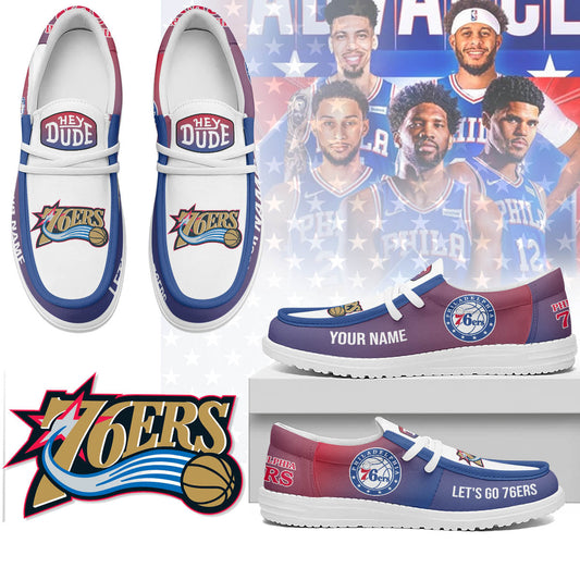 Philadelphia 76ers | Premium Loafer Shoes