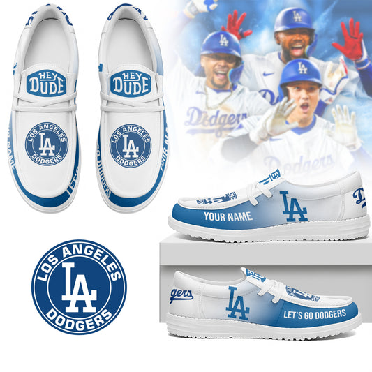 Los Angeles Dodgers | Premium Loafer Shoes