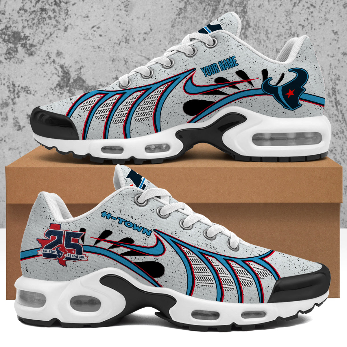 HOU Lunar Dust Edition Customized Sport Shoes