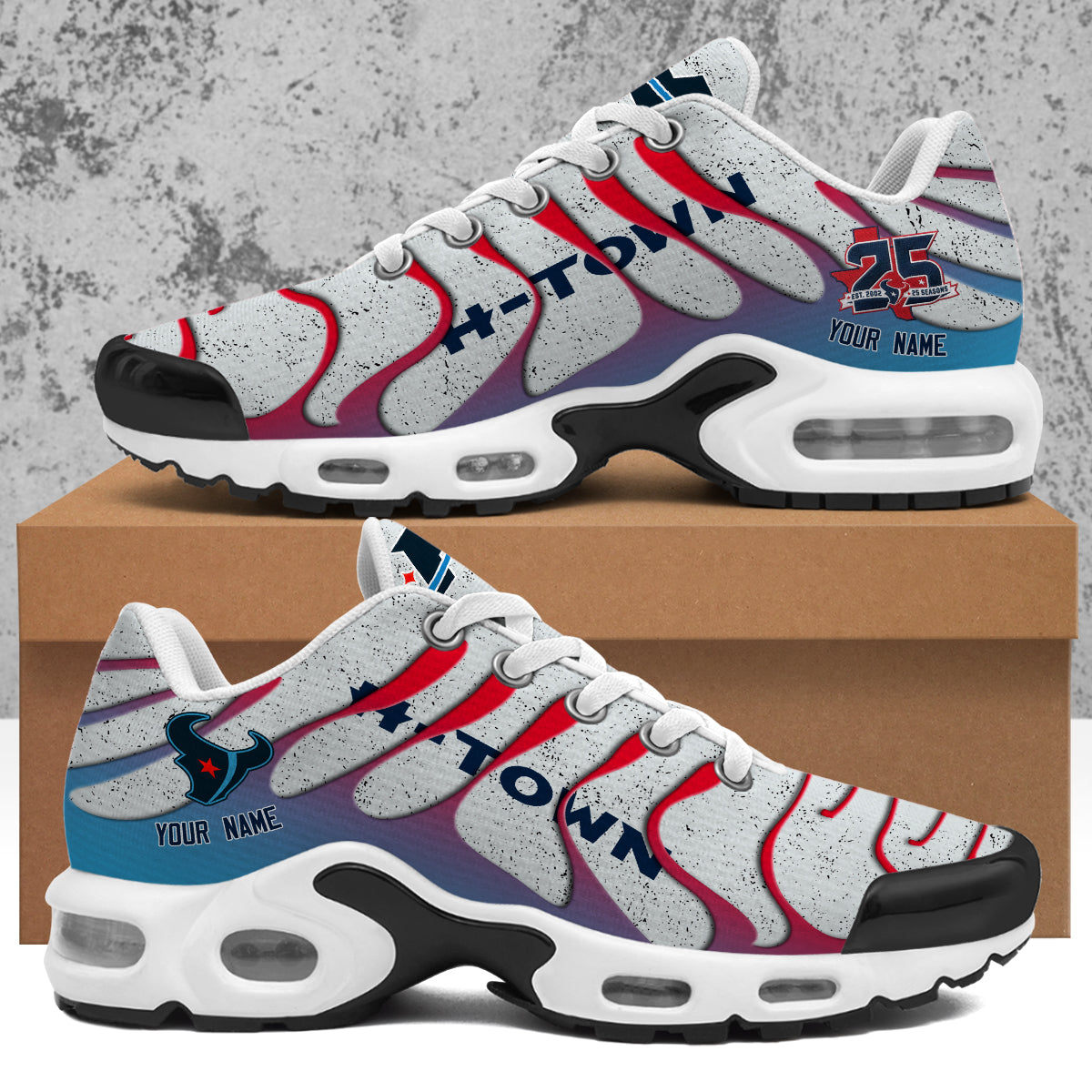 HOU Lunar Dust Edition Customized Sport Shoes