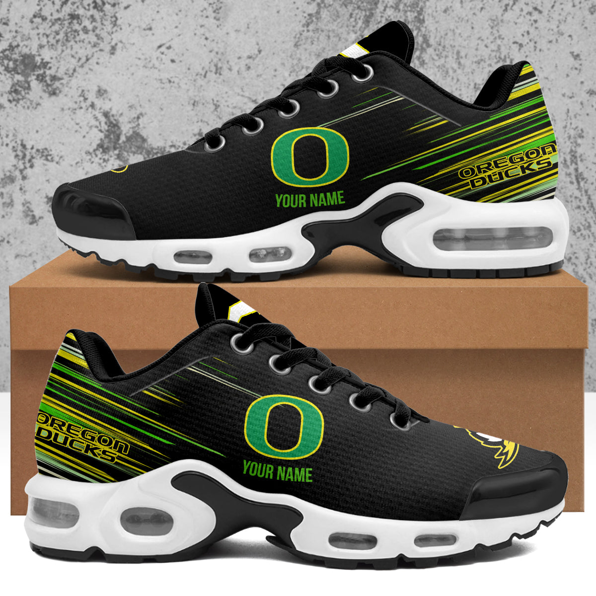Oregon Ducks Origin of Speed Customized Sport Shoes