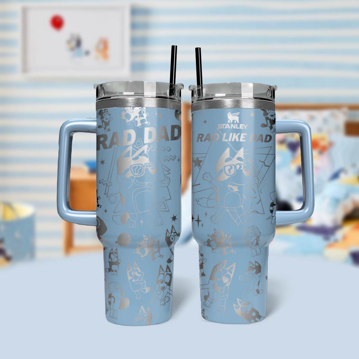 40oz Bluey Tumbler - Perfect gift for Bluey 406VTHNTB019