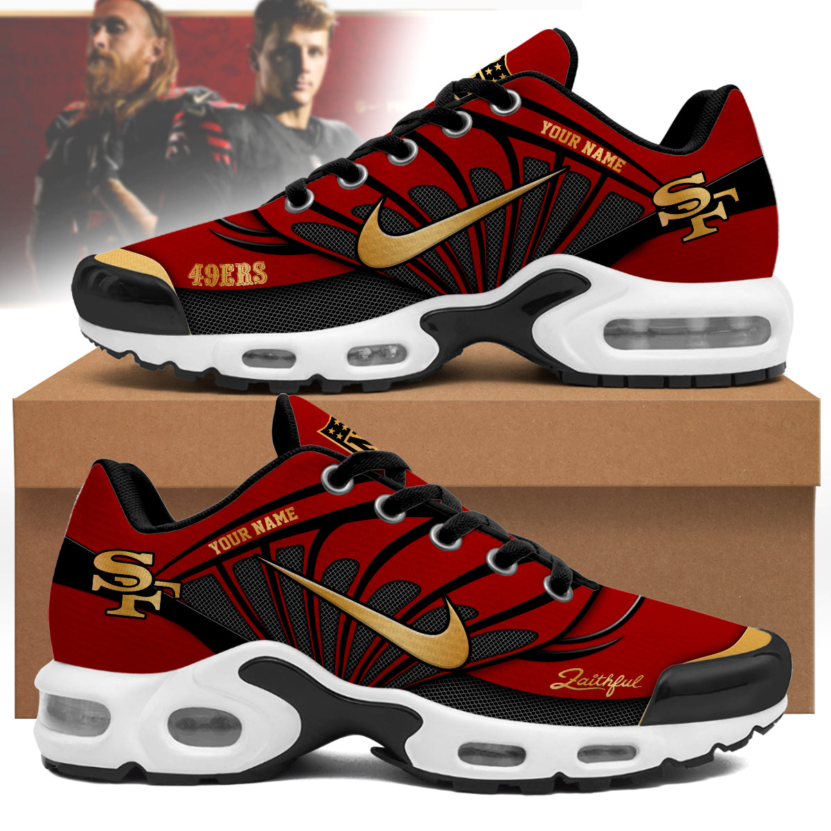 San Francisco 49ers Rivalry Series Air Max Shoes