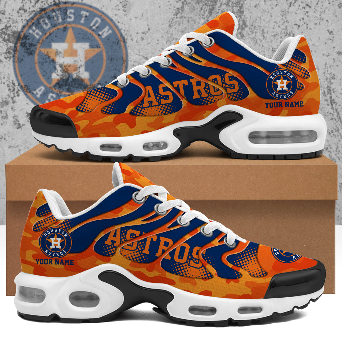 Personalized HOU New Air Max Shoes