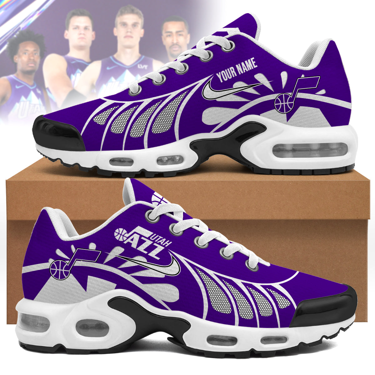 Utah Jazz | Personalized Air Max Shoes Limited Edition