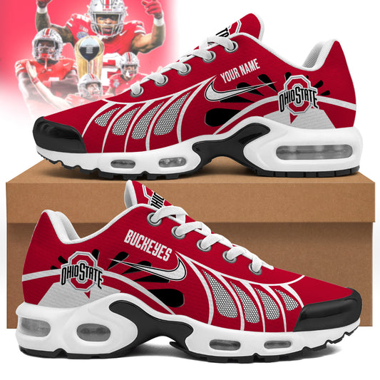 Ohio State Buckeyes | Personalized Air Max Shoes Limited Edition