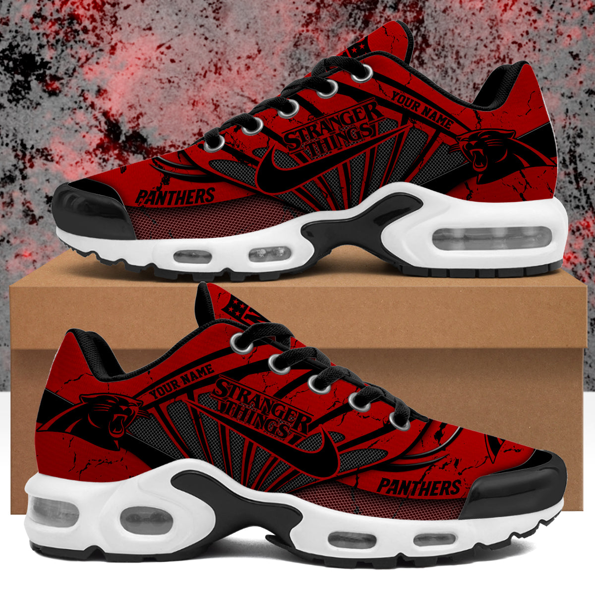 CAR Stranger Things Personalized Air Max Shoes