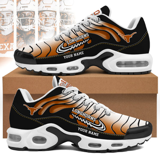 Texas Longhorns Personalized Air Max Shoes