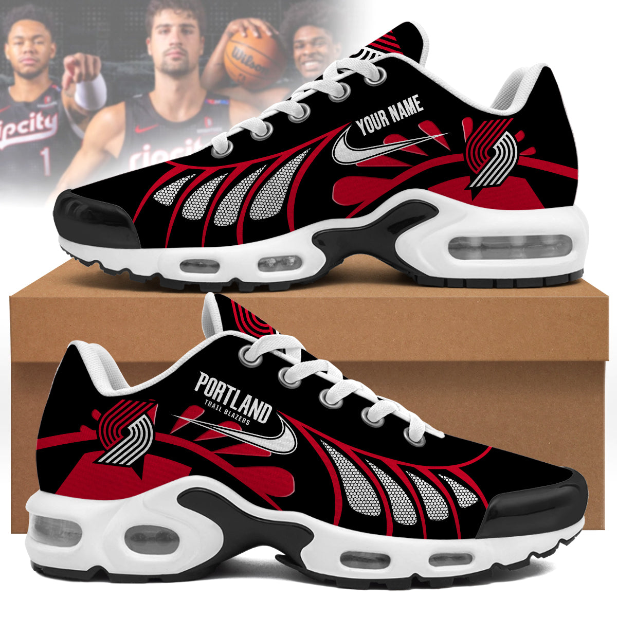 Portland Trail Blazers | Personalized Air Max Shoes Limited Edition