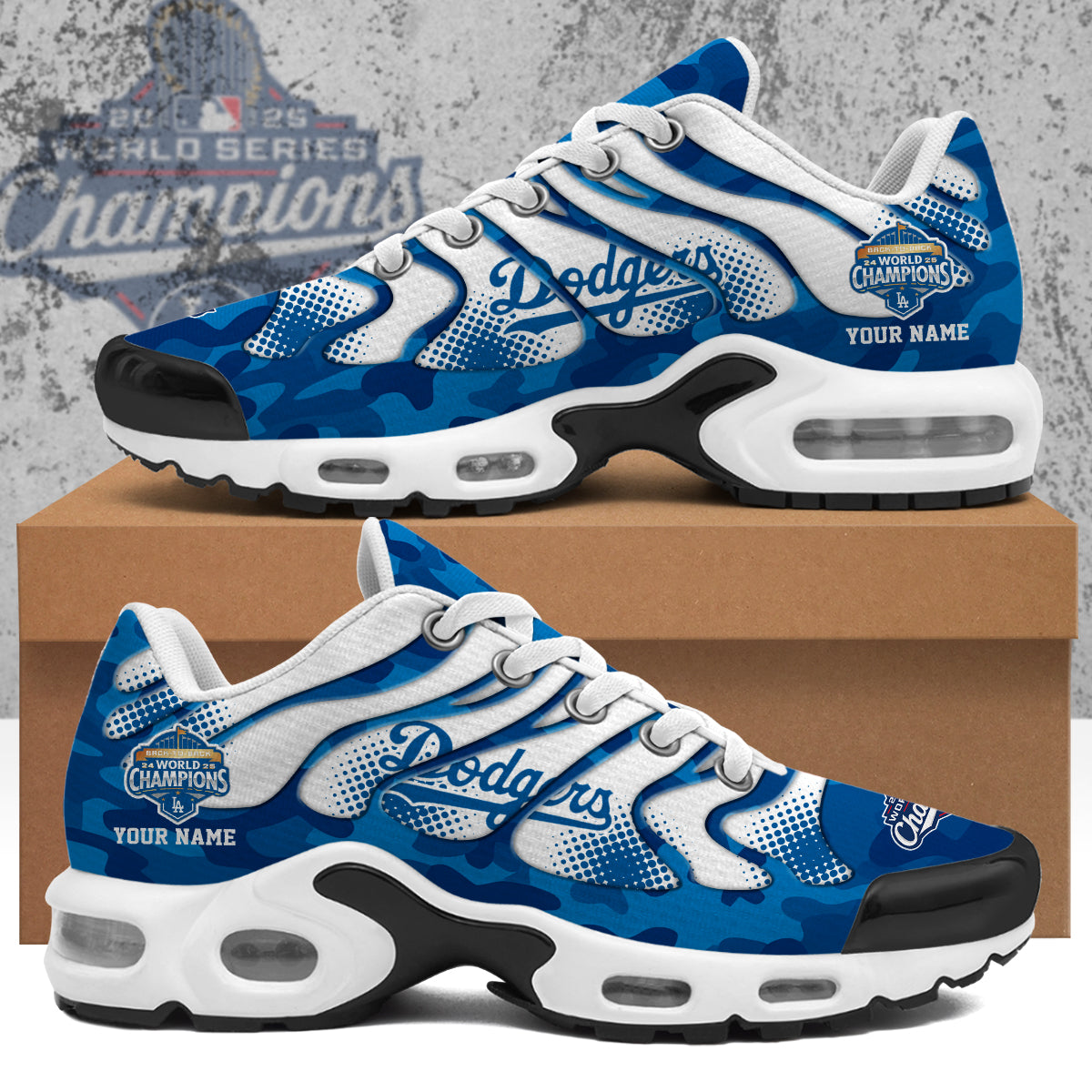 LAD World Series Champions Air Max Shoes