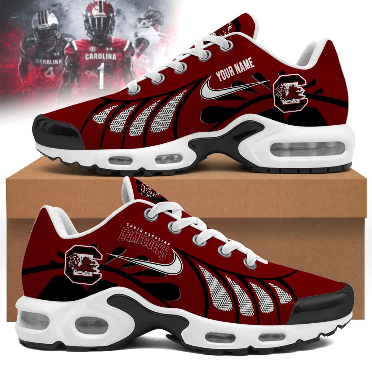 South Carolina Gamecocks | Personalized Air Max Shoes Limited Edition