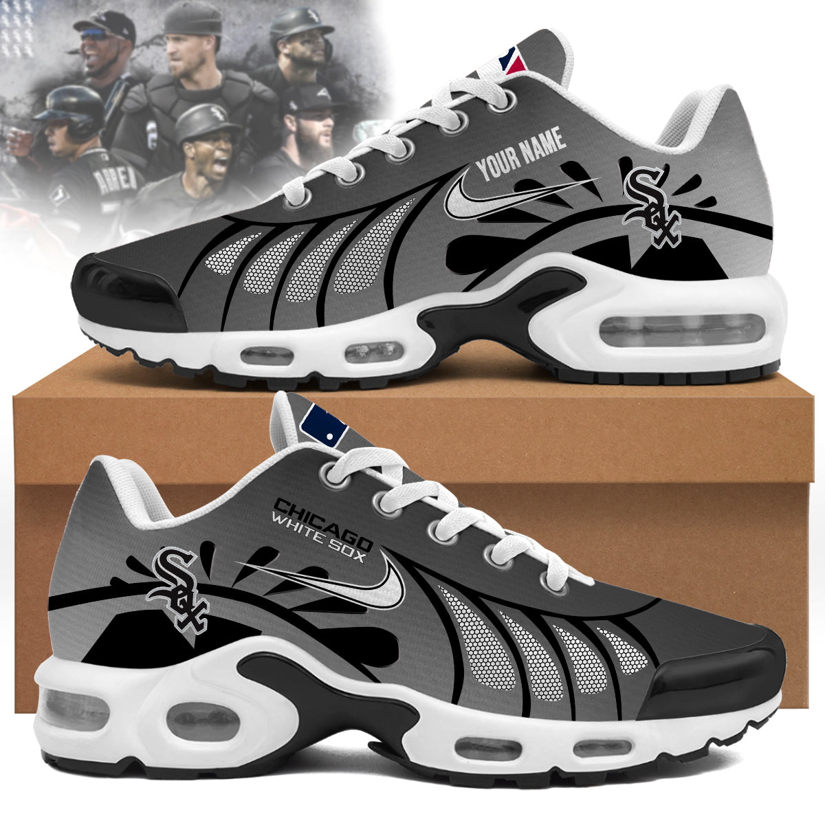 Chicago White Sox Personalized Air Max Shoes
