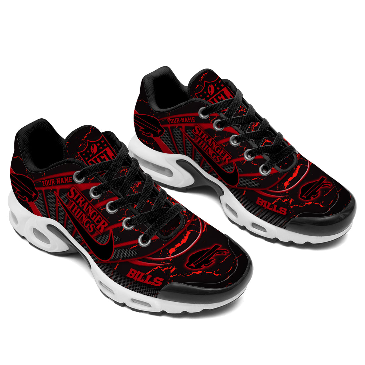 BUF Stranger Things Personalized Air Max Shoes