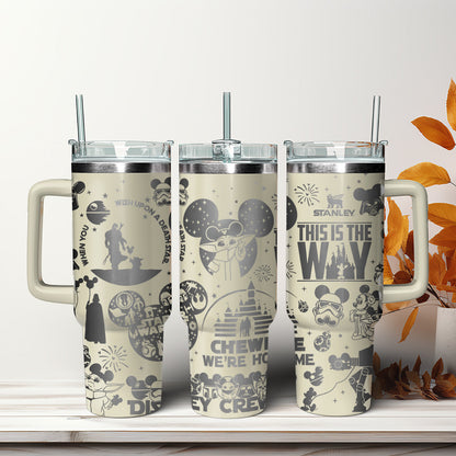 SW Disney Inspired Engraved Tumbler- 406TTHNTB164