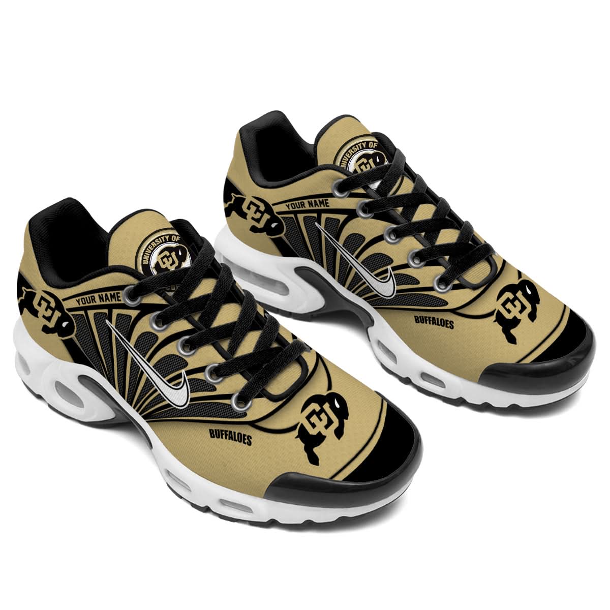 Colorado Buffaloes NCAA Air Max Plus Shoes - Limited