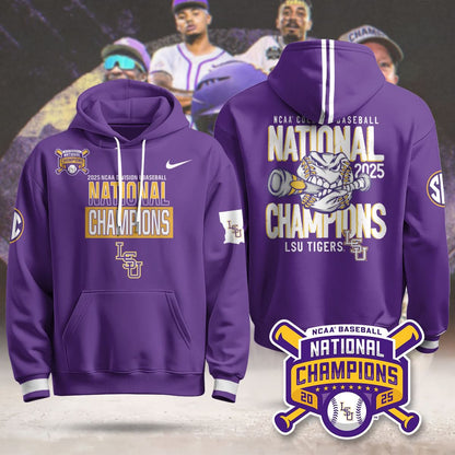 LSU Tigers 2025 World Series Limited Hoodie - Printed