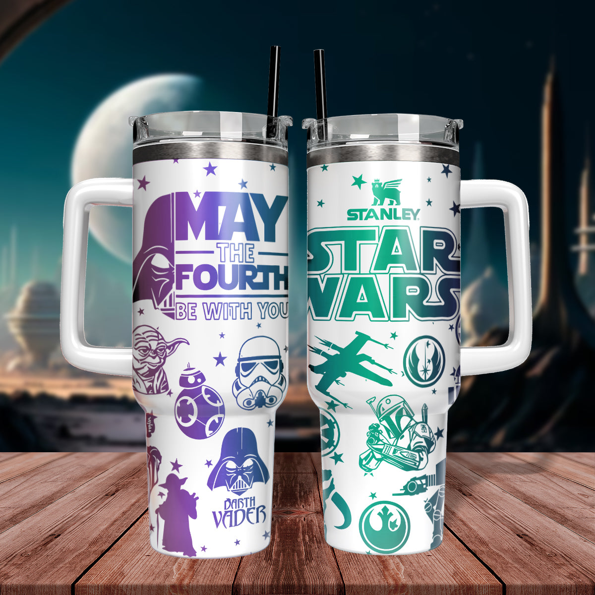 SW The Dark Side Galaxy Gift For Fans 40oz Tumbler- 406HLHNTB015