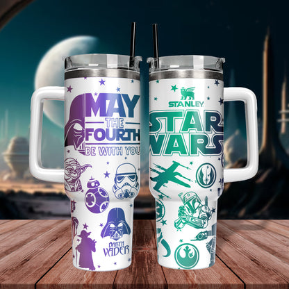 SW The Dark Side Galaxy Gift For Fans 40oz Tumbler- 406HLHNTB015