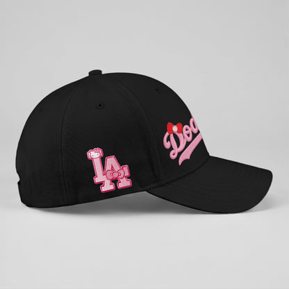 LAD x Meow KT Baseball Embroidered Cap