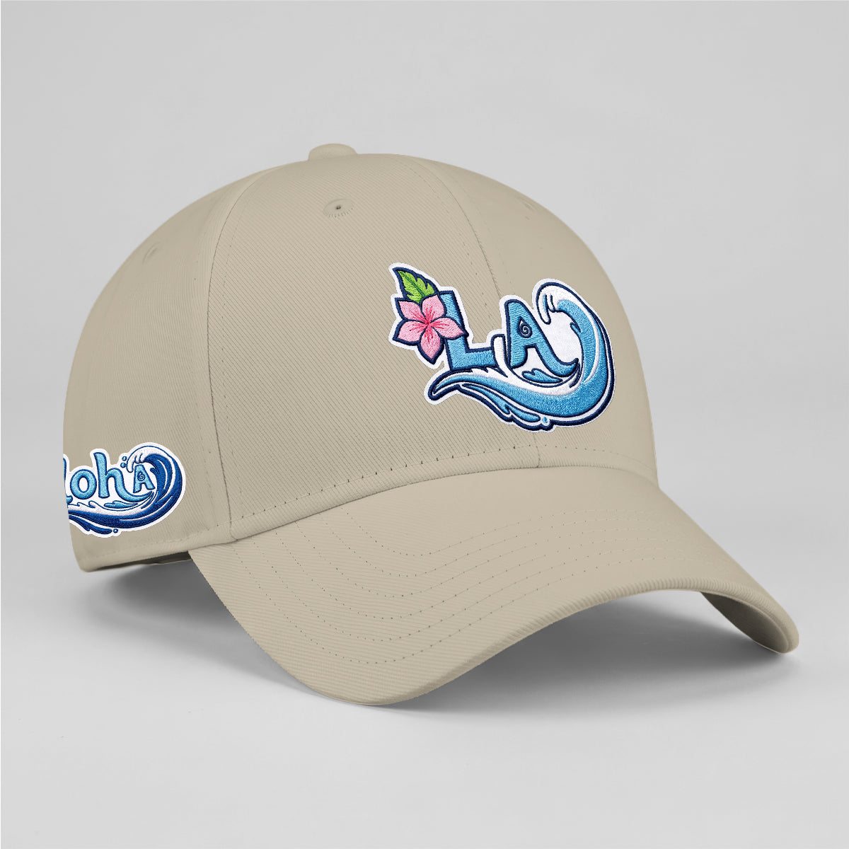 LAD Aloha Baseball Embroidered Cap