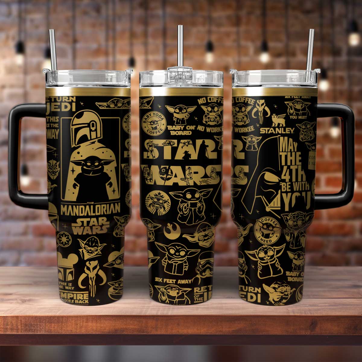 SW Inspired Yoda Galaxy Gift For Fans Tumbler- 406TTHNTB162