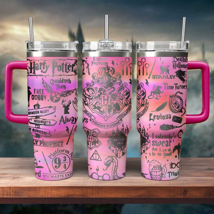 Harry Potter Wizard Engraved 40oz Tumbler- 407HLHNTB047