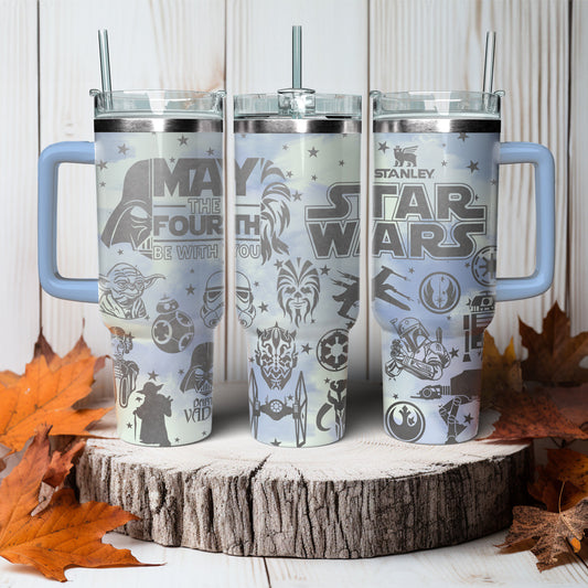 SW The Dark Side Galaxy Gift For Fans 40oz Tumbler- 406HLHNTB015