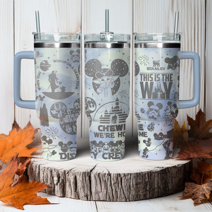 SW Disney Inspired Engraved Tumbler- 406TTHNTB164