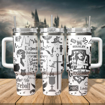 HP Wizard Gryffindor Engraved Tumbler- 407TTHNTB001