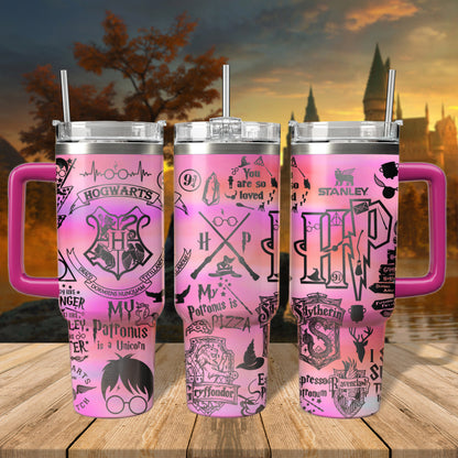 HP Magic School Engraved 40oz Tumbler - 407TTHNTB002