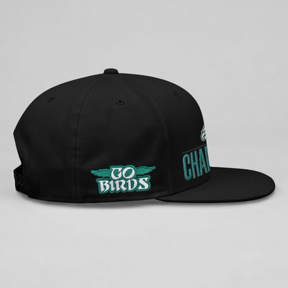 PHI Champions SB LIX Custom Snapback Cap V2 - Embroidered