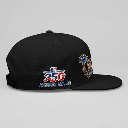 PHI 2026 Independence Day Custom Snapback Cap V2- Stitched