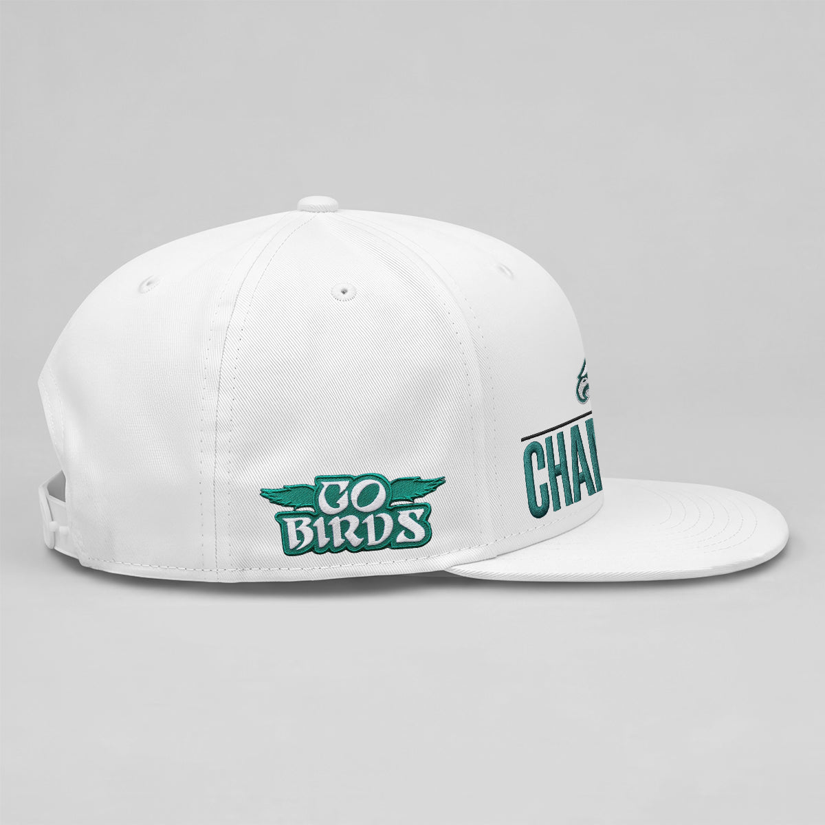 PHI Champions SB LIX Custom Snapback Cap V2 - Embroidered