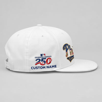 PHI 2026 Independence Day Custom Snapback Cap V2- Stitched