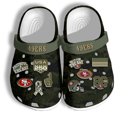 SF Salute To Service 2026 Edition Camo Clogs - Charms Gift Set