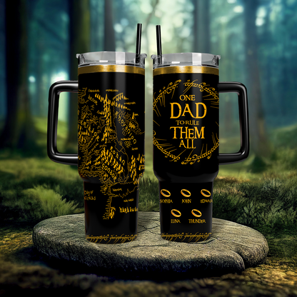 Lord of the Rings TLA30 - Engraved 40oz Tumbler Father's Day