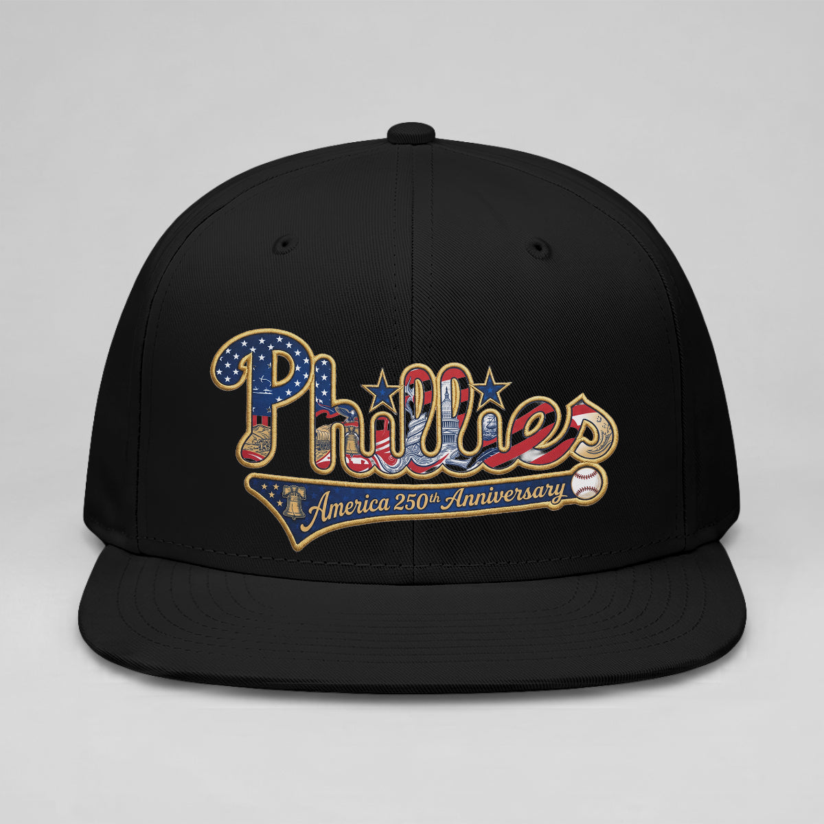 PHI 2026 Independence Day Snapback Cap V2- Stitched