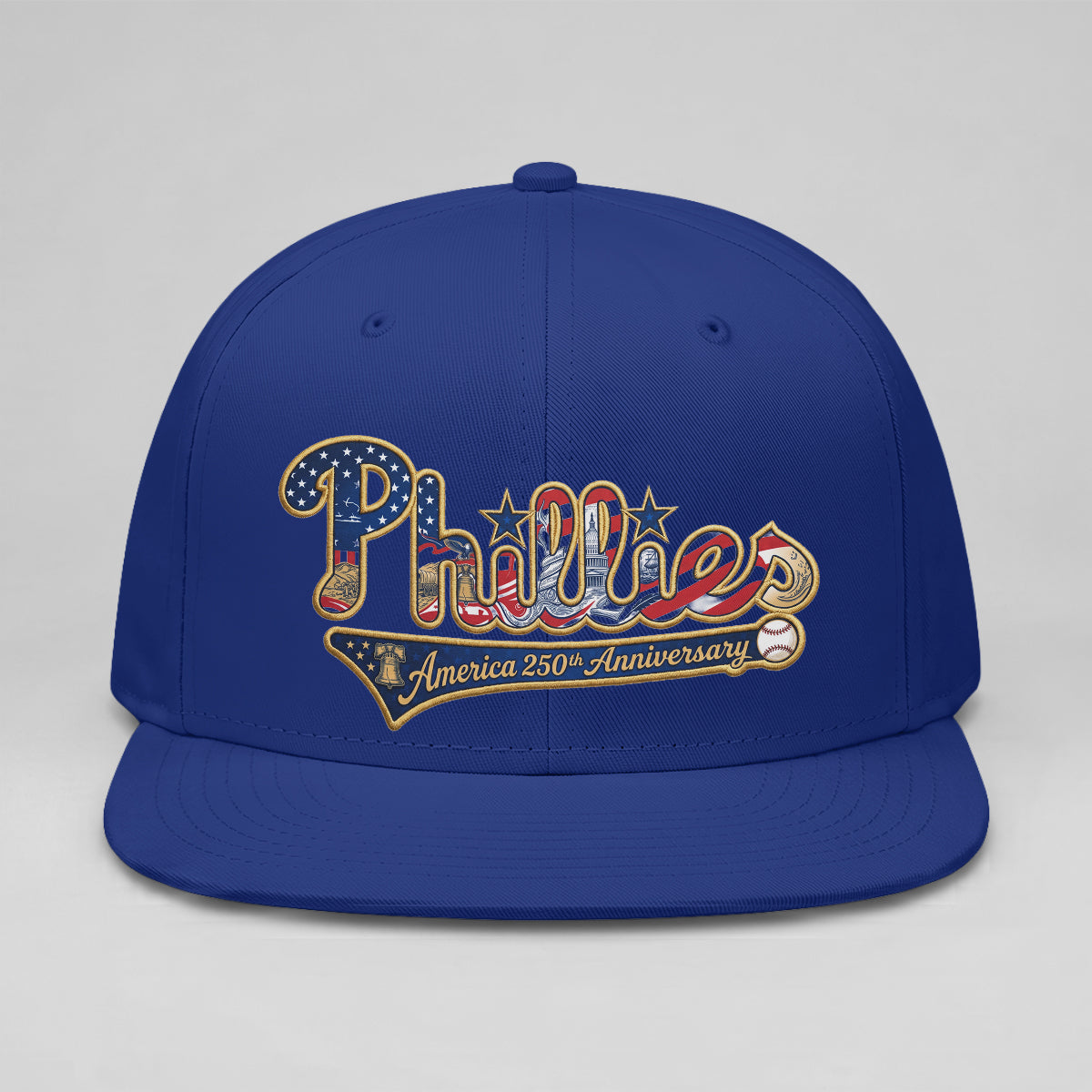 PHI 2026 Independence Day Snapback Cap V2- Stitched