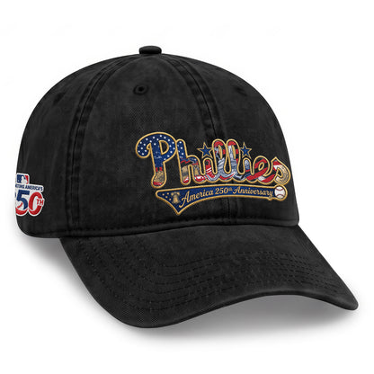 PHI 2026 Independence Day Wash Hat V2- Embroidered