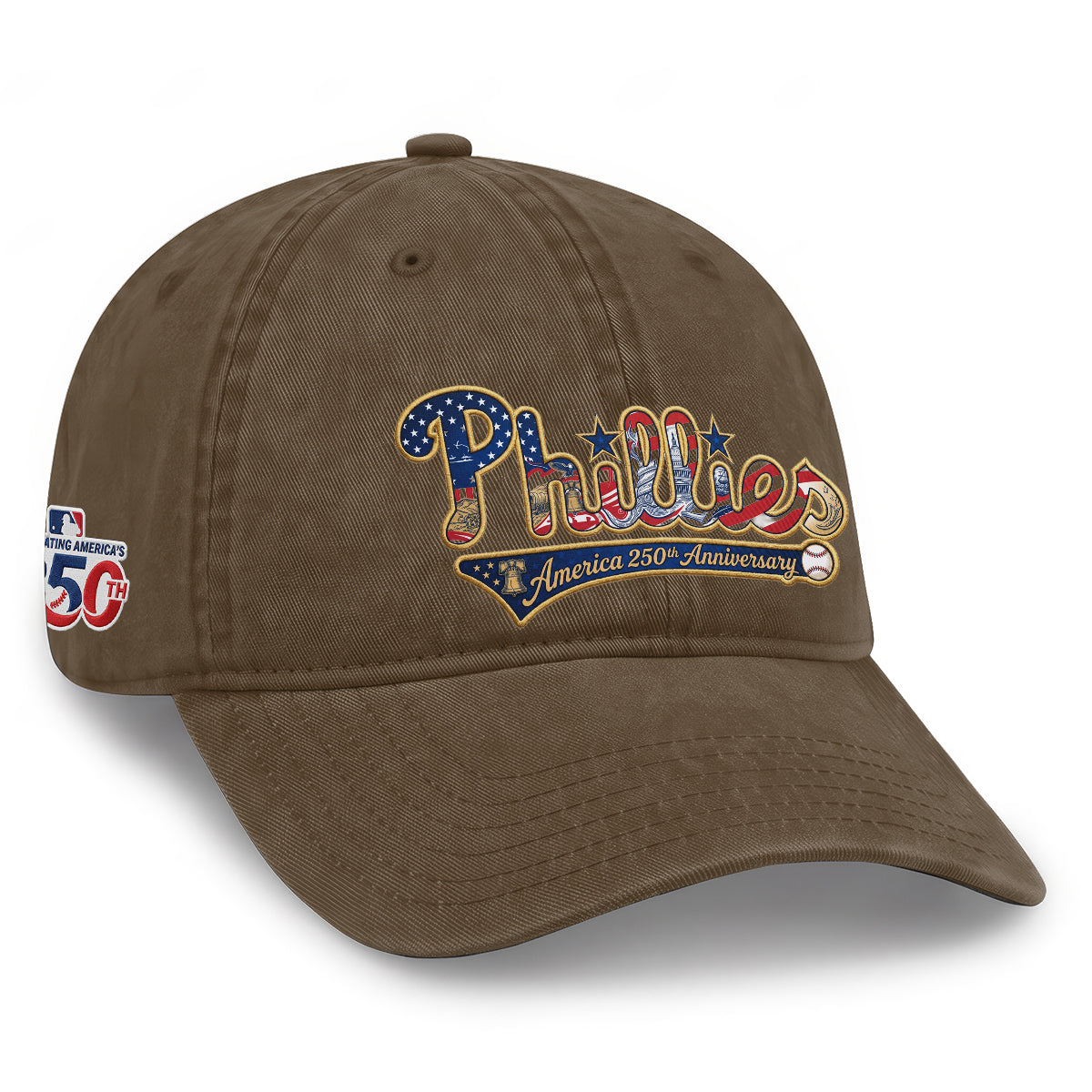 PHI 2026 Independence Day Wash Hat V2- Embroidered