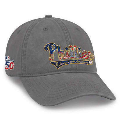 PHI 2026 Independence Day Wash Hat V2- Embroidered