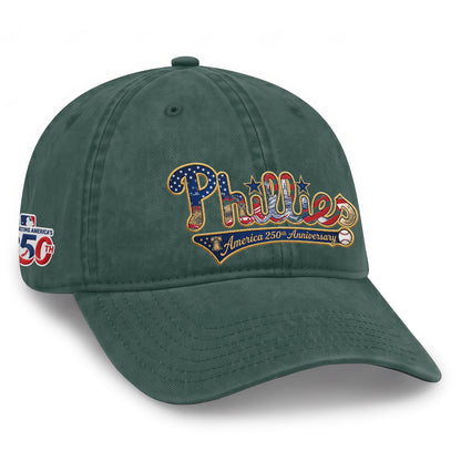 PHI 2026 Independence Day Wash Hat V2- Embroidered