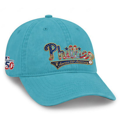 PHI 2026 Independence Day Wash Hat V2- Embroidered