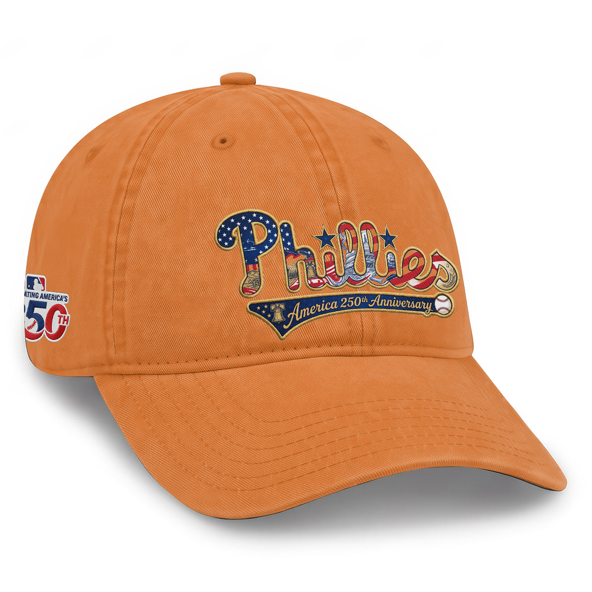 PHI 2026 Independence Day Wash Hat V2- Embroidered