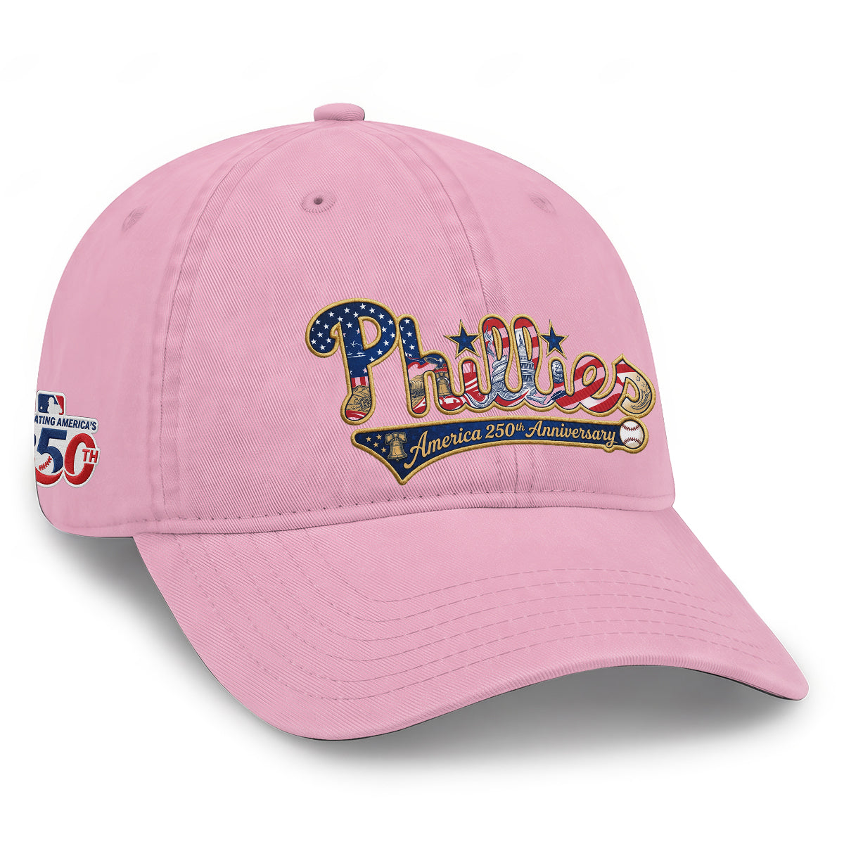 PHI 2026 Independence Day Wash Hat V2- Embroidered