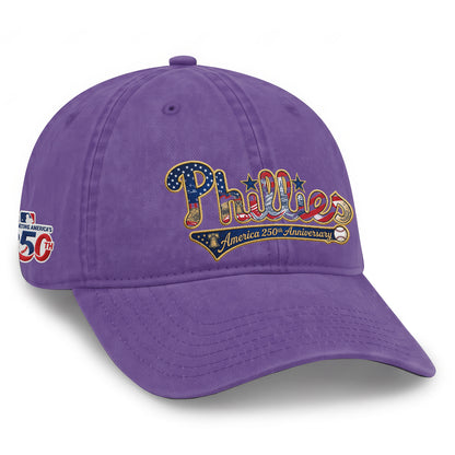 PHI 2026 Independence Day Wash Hat V2- Embroidered